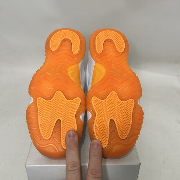 Nike Air Jordan Retro 11 Low GG “White Citrus” - Picture 5 of 6